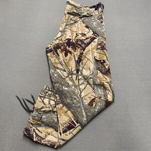 Outfitter Ridge‎ Pants Mens XL 40/42 Camo F3D Cargo Hunting Outdoors Drawstring